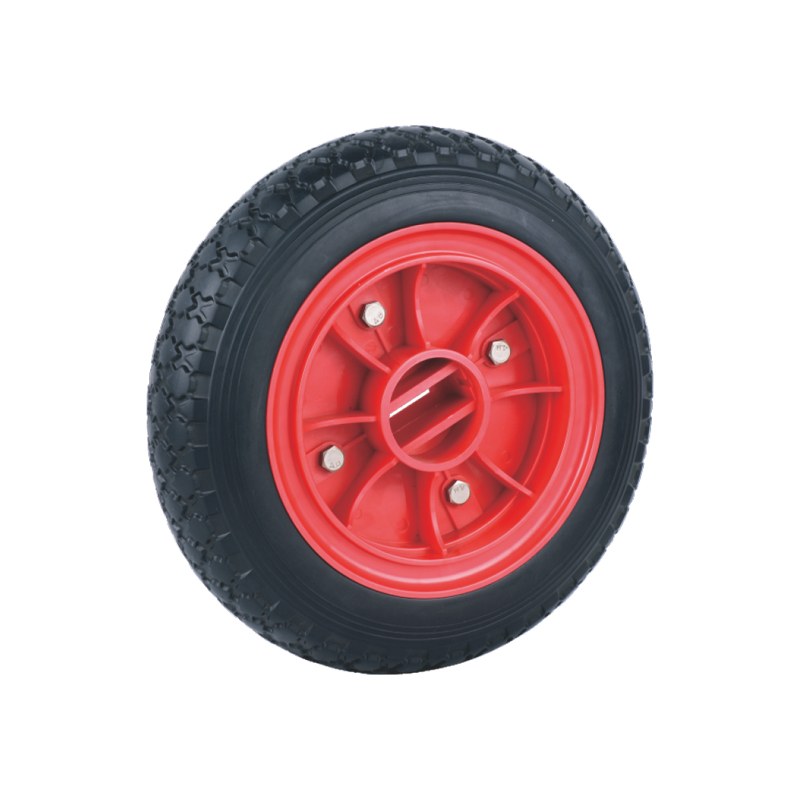 10＂Square hole rubber wheel-寧波希禾兒童用品有限公司